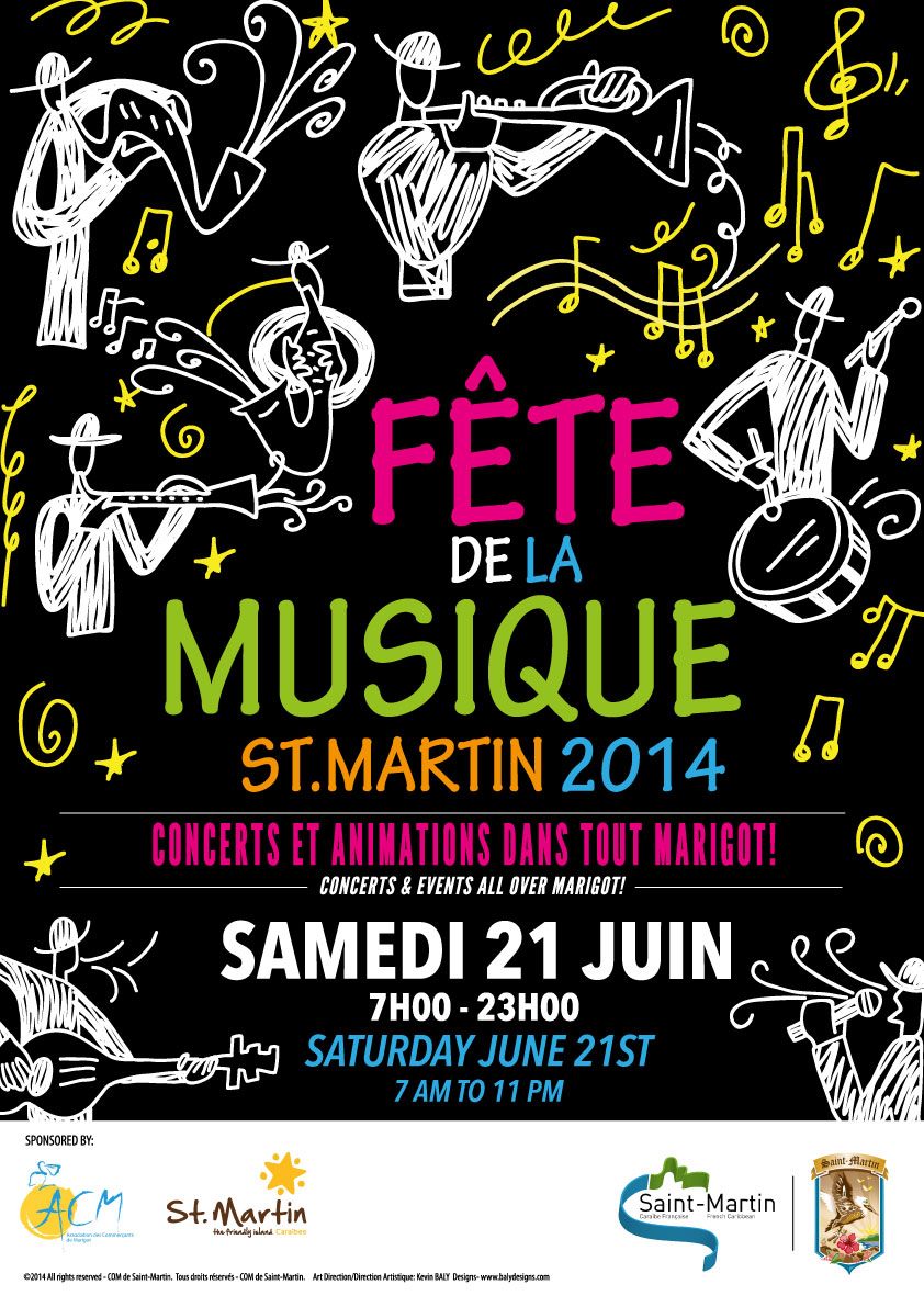 Fête de la Musique St Martin 2014