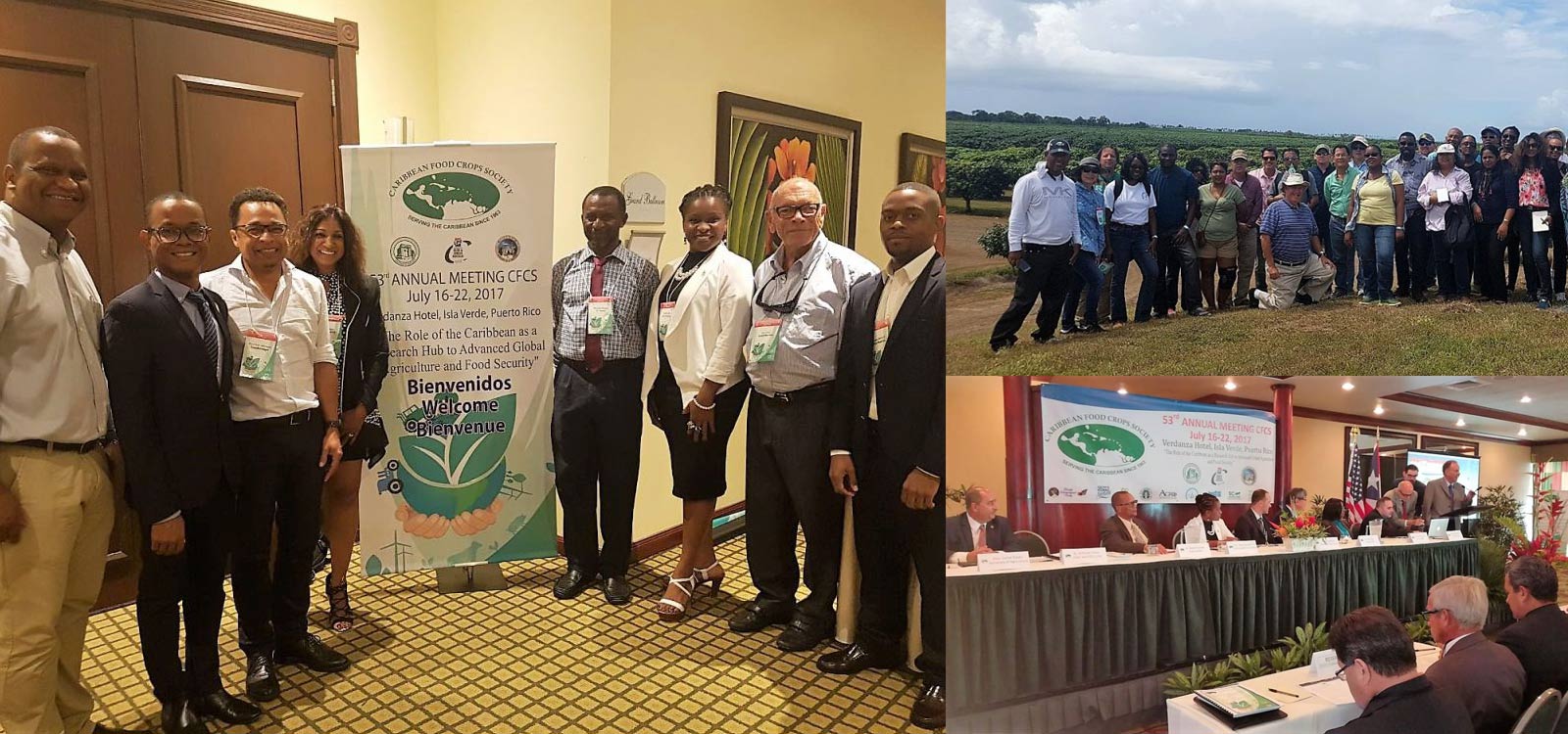 La 53ème réunion de la Caribbean Food Crops Society