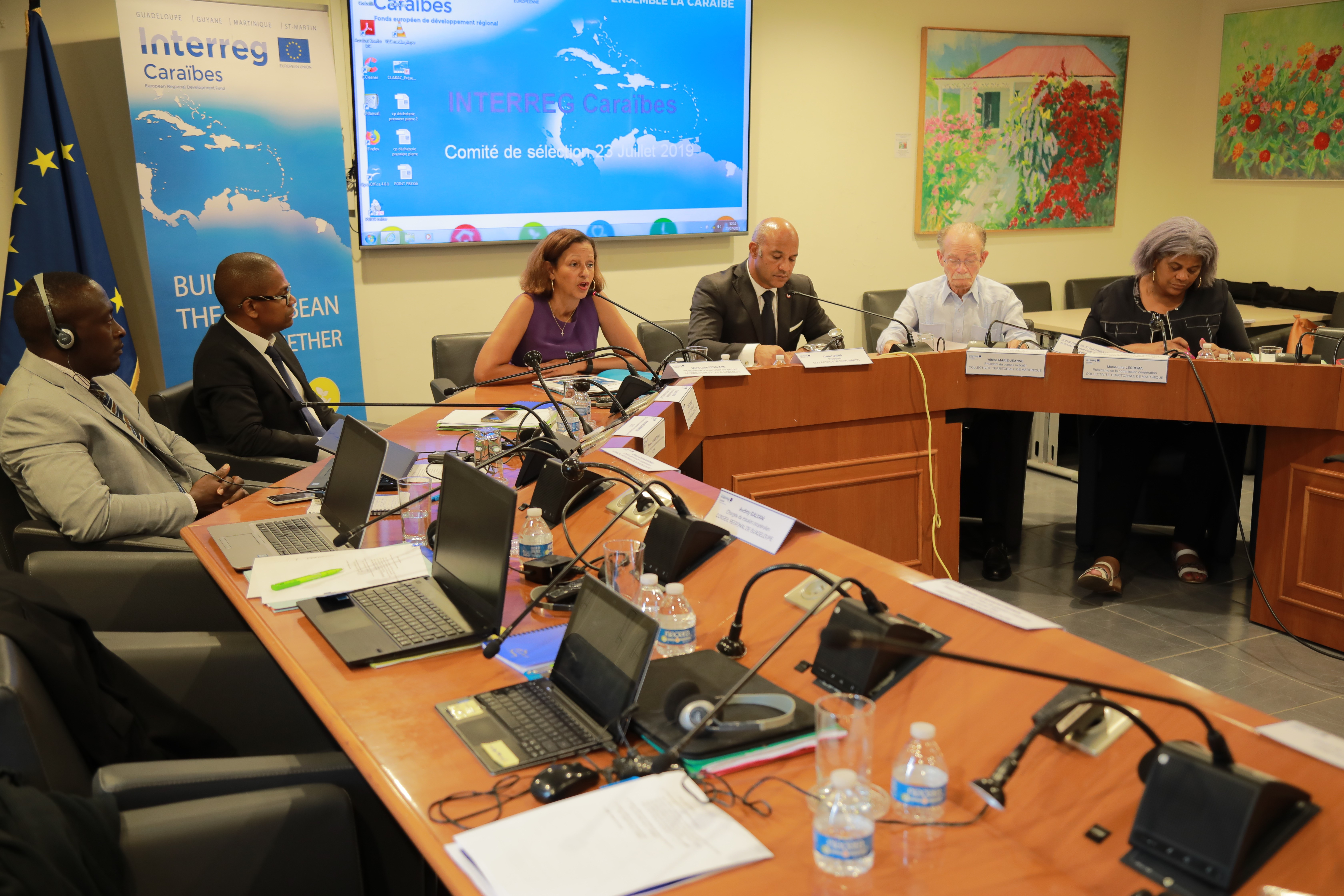 Comité de Sélection du Programme INTERREG Caraïbe à  Saint-Martin