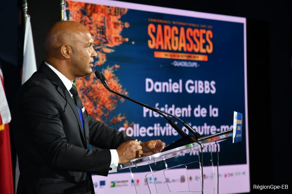 Allocution du Prsident Daniel Gibbs  la Confrence internationale sur les sargasses 